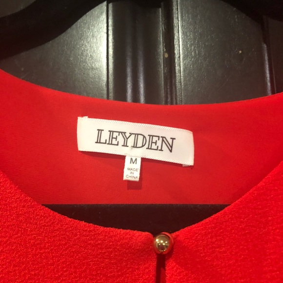 Leyden Red Dress - Picture 4 of 8
